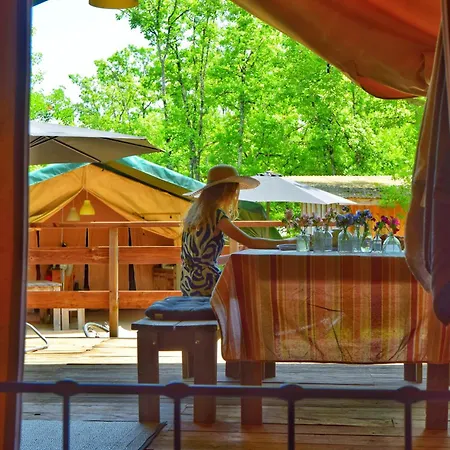 Luxuszelt Juliette Tentvakanties Saint-Antonin